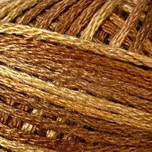 Valdani Silk Floss Ball O154 Dark Antique Golds