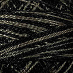Valdani Pearl Cotton 8 O540 Black Olives