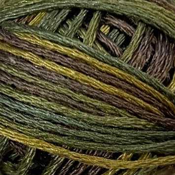 Valdani Silk Floss Ball P2 Olive Green