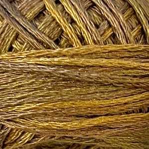 Valdani Silk Floss Ball P5 Tarnished Gold