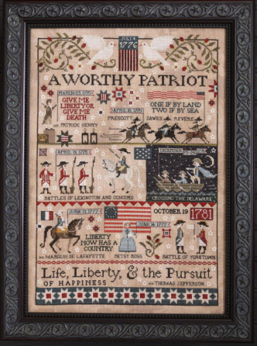 Plum Street Samplers A Worthy Patriot
