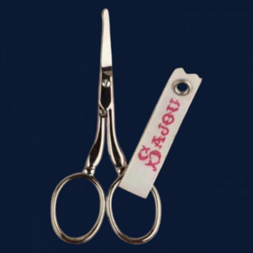 Sajou 3.5" Nickel-Plated Ball-Tipped Embroidery & Boutis Scissors � Prony