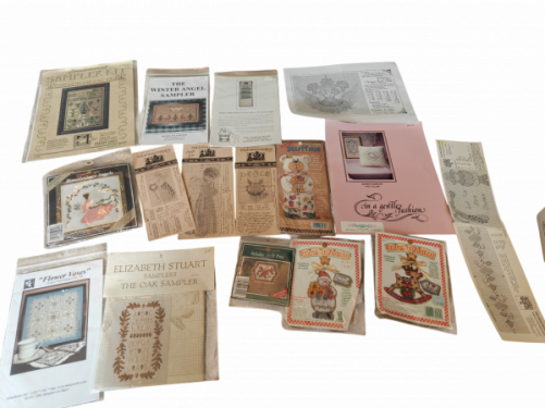 Cross Stitch Chart Bundle X4