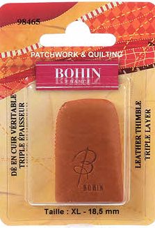 Bohin Leather Triple Layer Large Thimble 98464