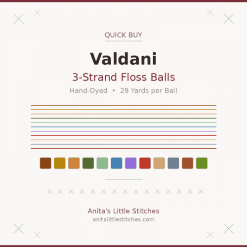 Valdani 3 Strand Floss Ball Quick Buy