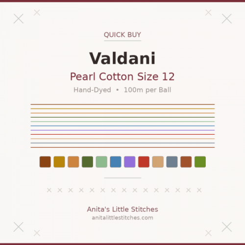 Valdani Pearl Cotton 12 Quick Buy