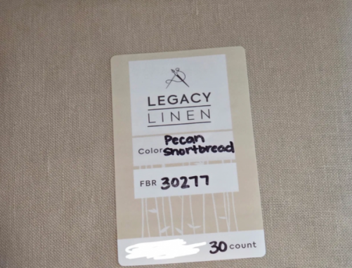 Legacy Linen Pecan Shortbread 30ct Linen