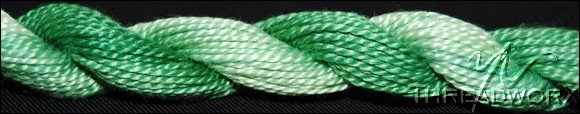 ThreadworX Pearl Cotton 8 810471 20 Yards Grass is Green