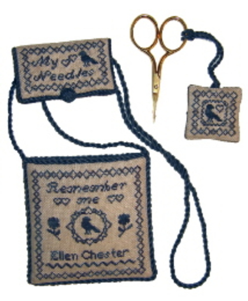 With My Needle Remember Me Sewing Pocket Chart Special