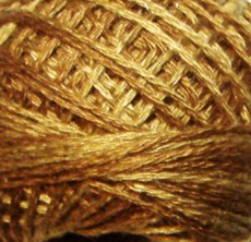 Valdani Pearl Cotton 12 O154 Dark Antique Gold