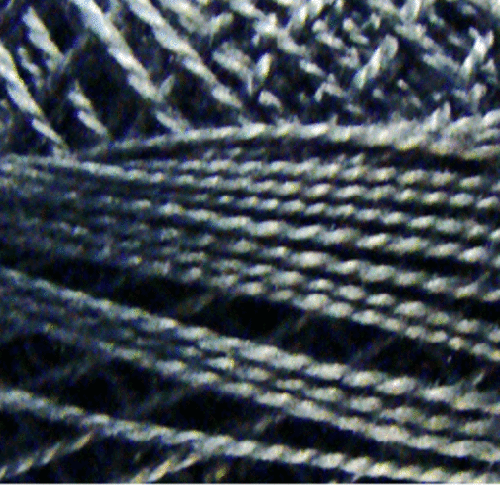 Valdani Pearl Cotton 12 8111 Black Light