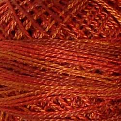 Valdani Pearl Cotton 12 O510 Terracotta Twist