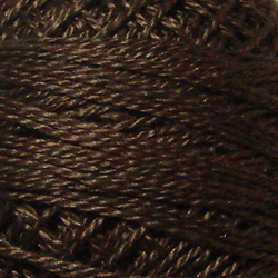 Valdani Pearl Cotton 12 173 Rich Brown Dark