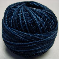 Valdani Pearl Cotton 12 H207 Darkened Blue