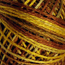 Valdani 3 Strand Floss Ball V4 Golden Browns