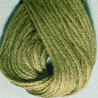 Valdani 6 ply190 6-Ply Floss - SHADED & Solids  (190 - Rich Olive Green Medium)