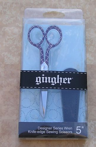 Gingher 2015 5 inch Wren Designer Limited Edition Scissors