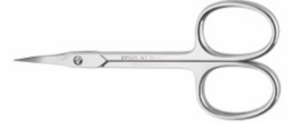 Dovo 3610359 3 1/2" Curved Scissors